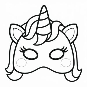 disegni da colorare di carnevale