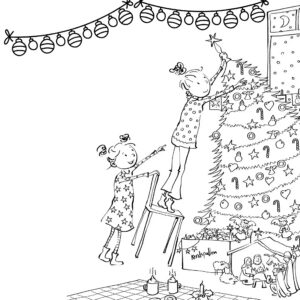 de zoete zusjes kleurplaat