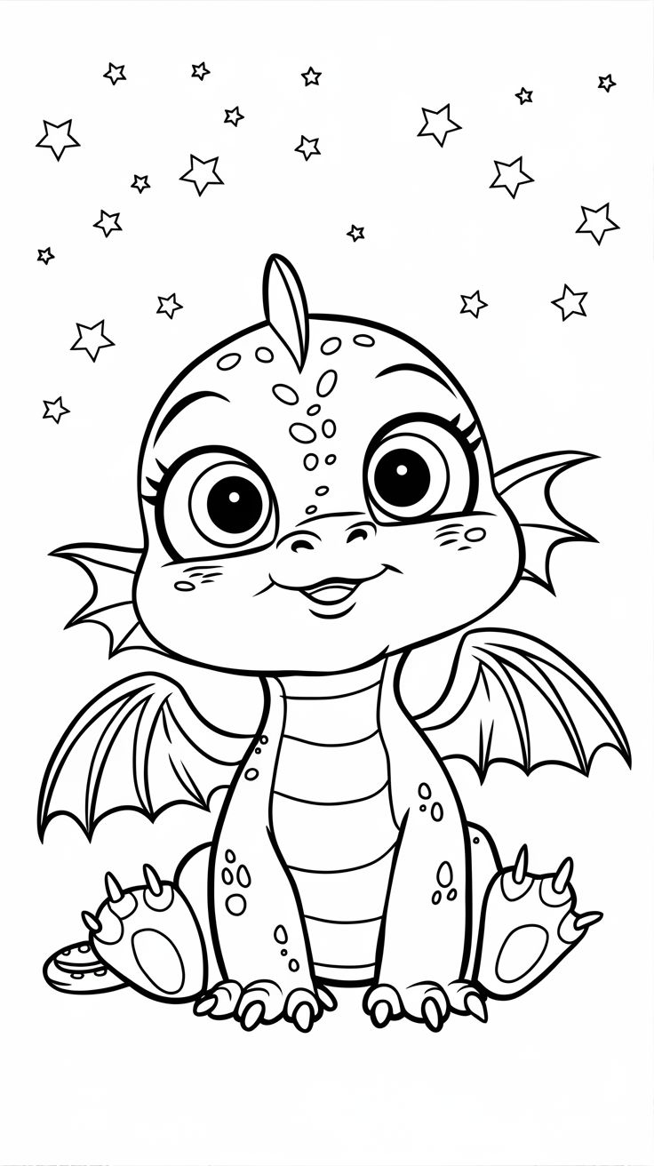 efteling draak kleurplaat