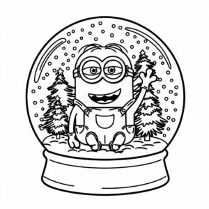 coloriage minions à imprimer gratuit