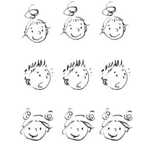 kleurplaat de zoete zusjes