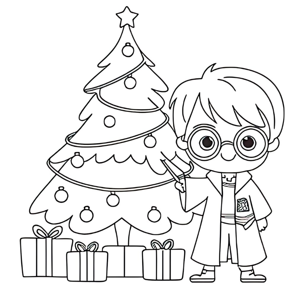 coloring pages of harry potter
