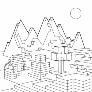 kleurplaat minecraft ender dragon