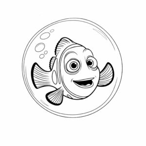 coloriage poissons de mer
