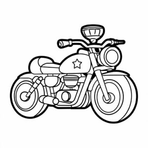 kleurplaat politie en boef