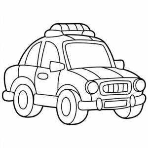 kleurplaat politie lego