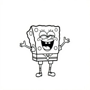 desenhos para colorir do bob esponja