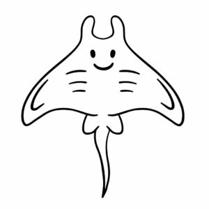 coloriage arc en ciel le plus beau poisson des océans