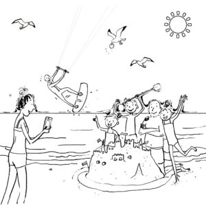 kleurplaat zoete zusjes kerst