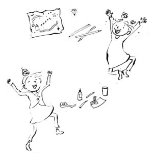 kleurplaat zoete zusjes uitprinten