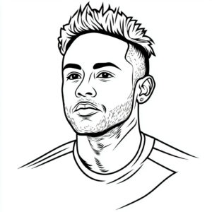 neymar-coloring-pages-printing
