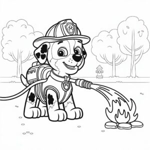kleurplaten paw patrol