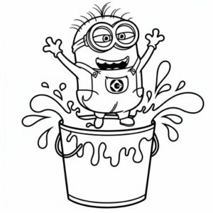 coloriage minion en ligne