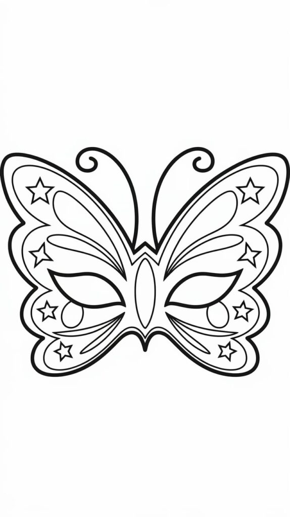 carnevale immagini da colorare