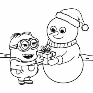 coloriage de minion halloween