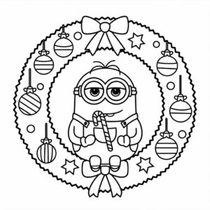 coloriage de minions