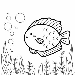coloriages de poissons