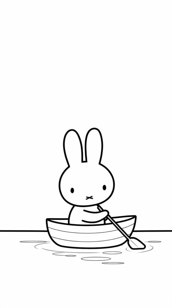 nijntje boerderij kleurplaat