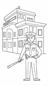 playmobil polizei ausmalbilder