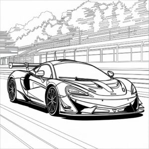 coloring pages race cars