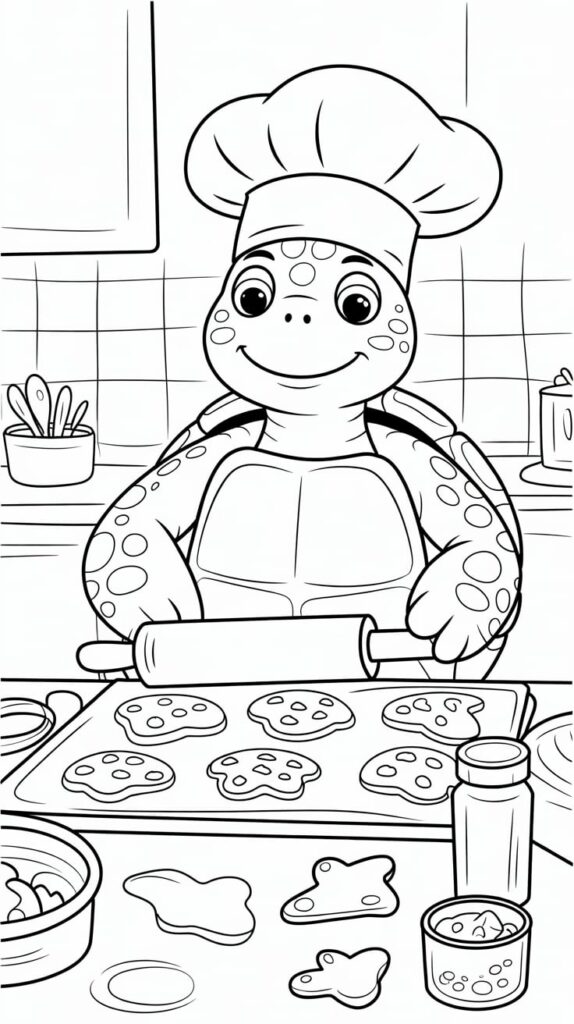 coloring pages turtles printable
