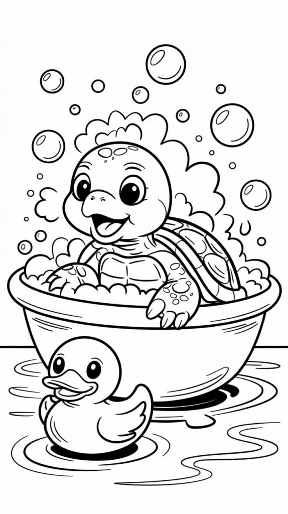 coloring pages of sea turtles