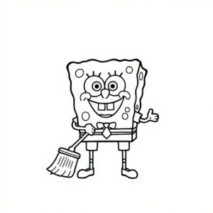 bob esponja desenhos para colorir