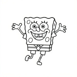 bob esponja para colorir e imprimir