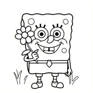 desenhos do bob esponja para colorir
