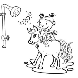 zoete zusjes kerst kleurplaat