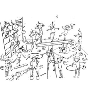 zoete zusjes kleurplaat sinterklaas