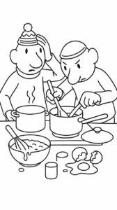 Buurman y Buurman en la cocina