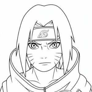 desenhos naruto para colorir