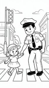 Polizist über Zebrastreifen PDF kostenlos