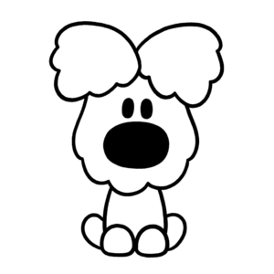 Descargar e imprimir la página para colorear de Woezel