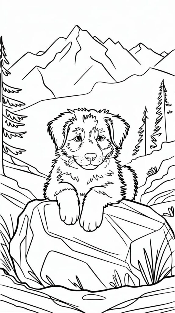 australian sheepdog puppy