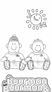 Imprime una hoja para colorear de Buurman y Buurman