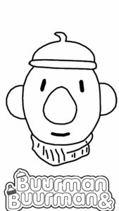 Descarga e imprime la página para colorear de Buurman en Buurman