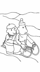 Buurman en Buurman: páginas para colorear