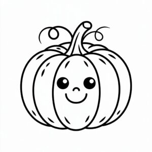 zucca di halloween da colorare