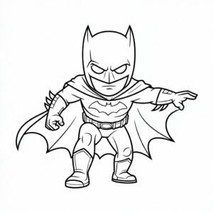 batman kleurplaten