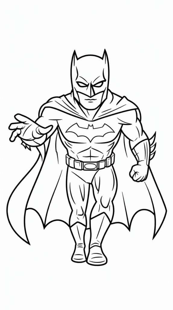 batman tekening