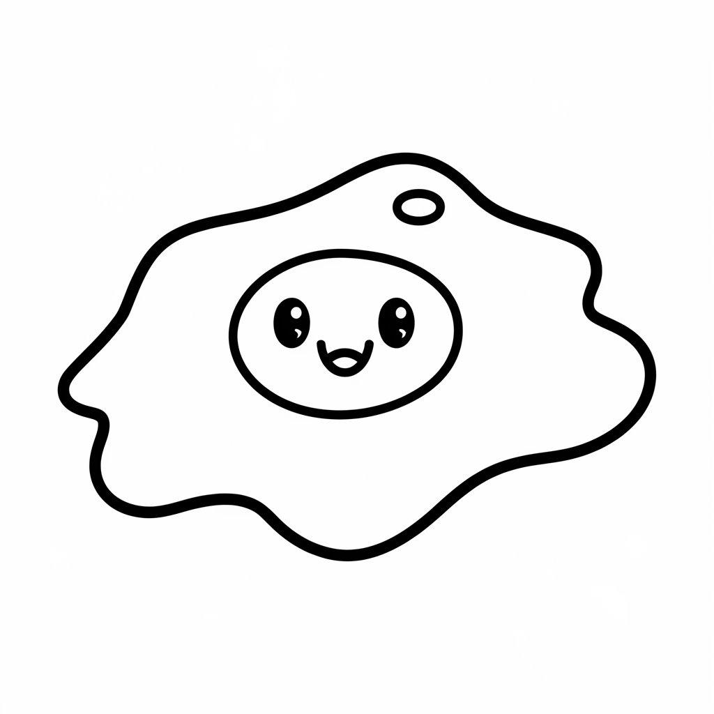 disegni kawaii cibo da colorare