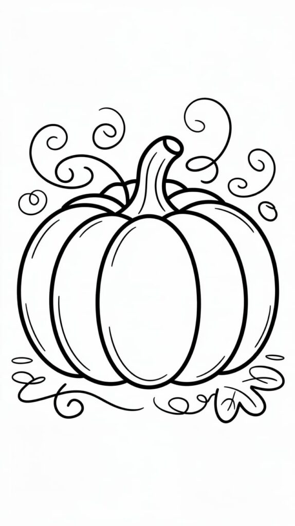 disegni di zucca da colorare