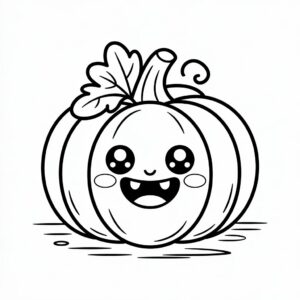 disegni da colorare zucca