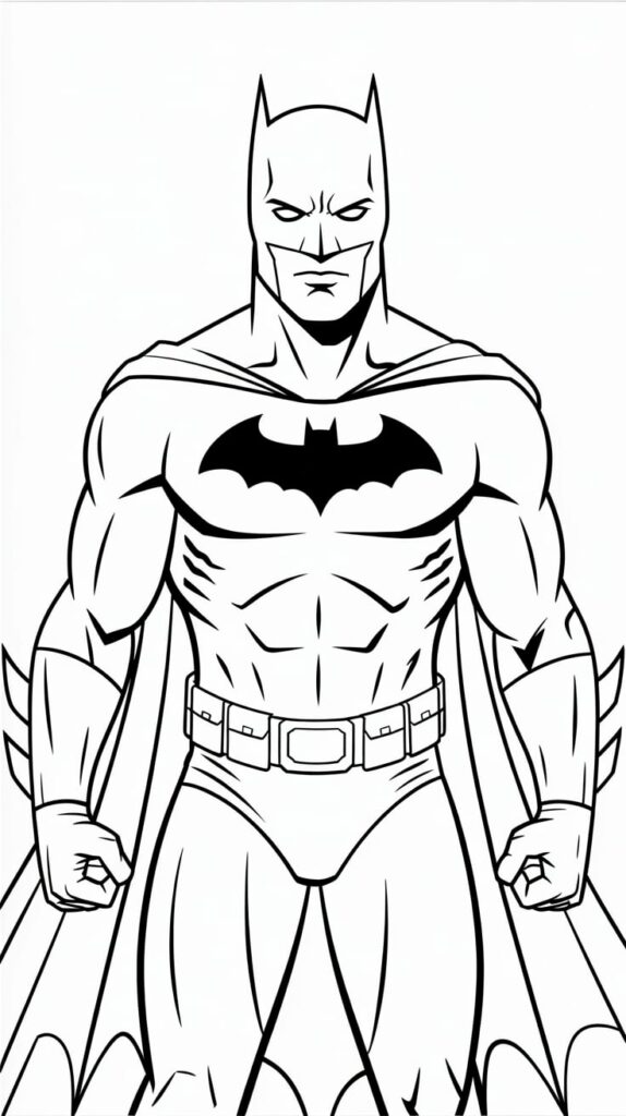 tekening batman