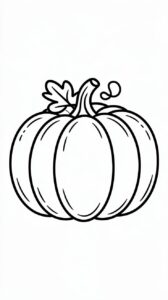 tekening pompoen halloween