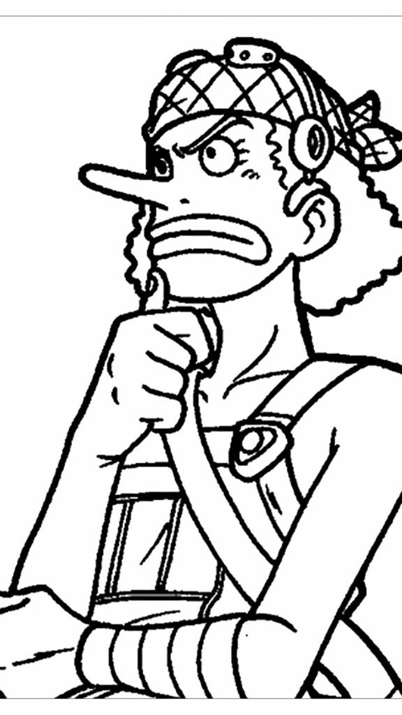 coloriage one piece à imprimer