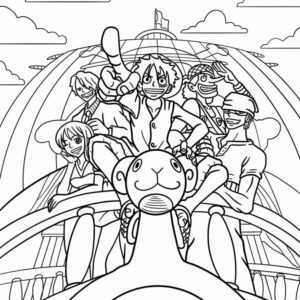 coloriages à imprimer one piece