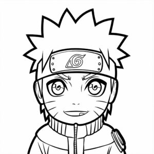 desenhos do naruto para colorir